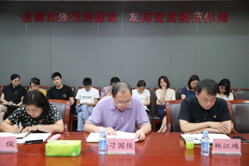 公司召開主題教育調研成果交流會 王旗華講授主題教育專題黨課(圖2)