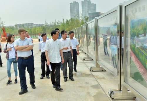 丁雨調研軍運會籌備工作(圖1)