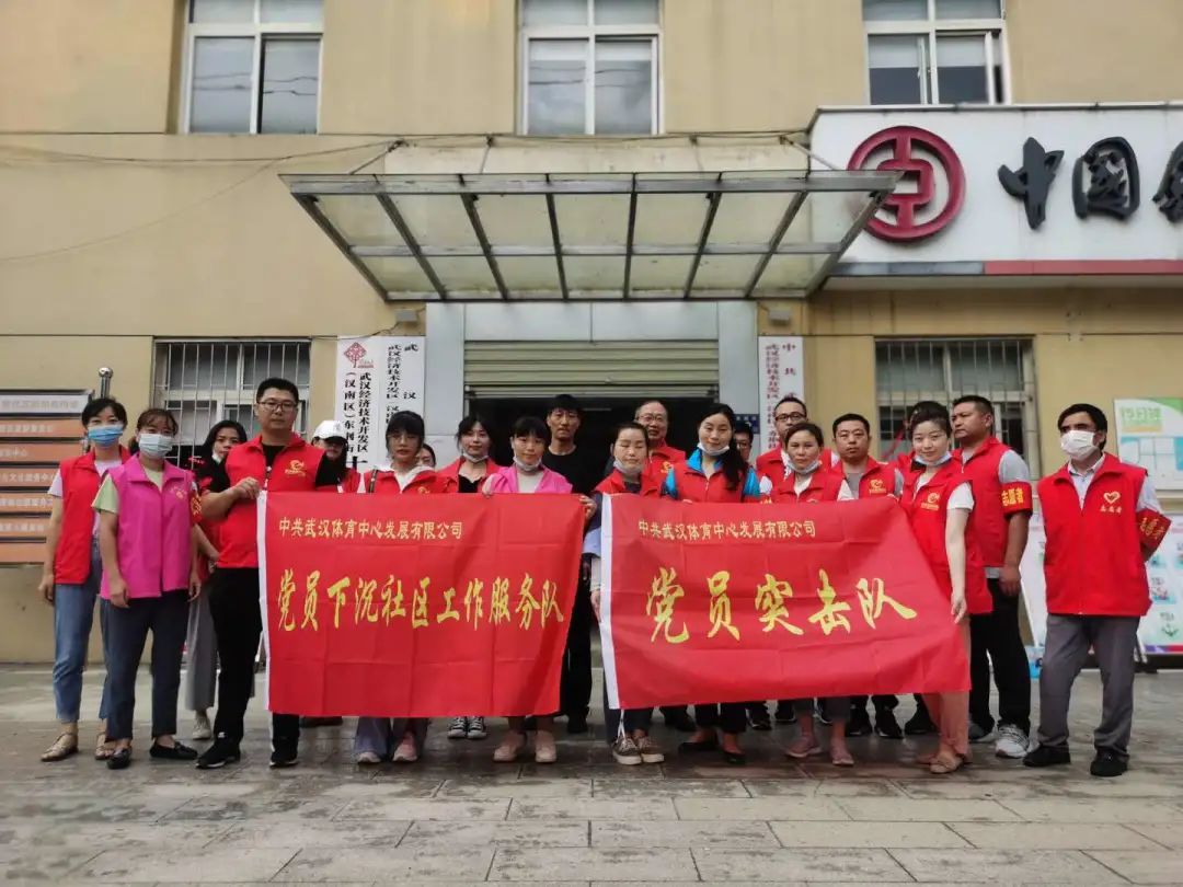 公司黨員下沉社區(qū)開展志愿服務(圖1)